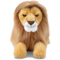 Aurora Borealis Leeuw Knuffel 71 cm – Luxe Zachte Pluchen Leeuw