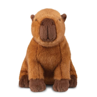 Aurora Borealis Capibara Knuffel 28 cm – Luxe Zachte Pluchen Capibara