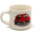 set van 2 Fiat 500 espresso kopjes van porselein