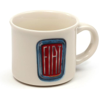 ensemble de 2 tasses à expresso Fiat 500 en porcelaine