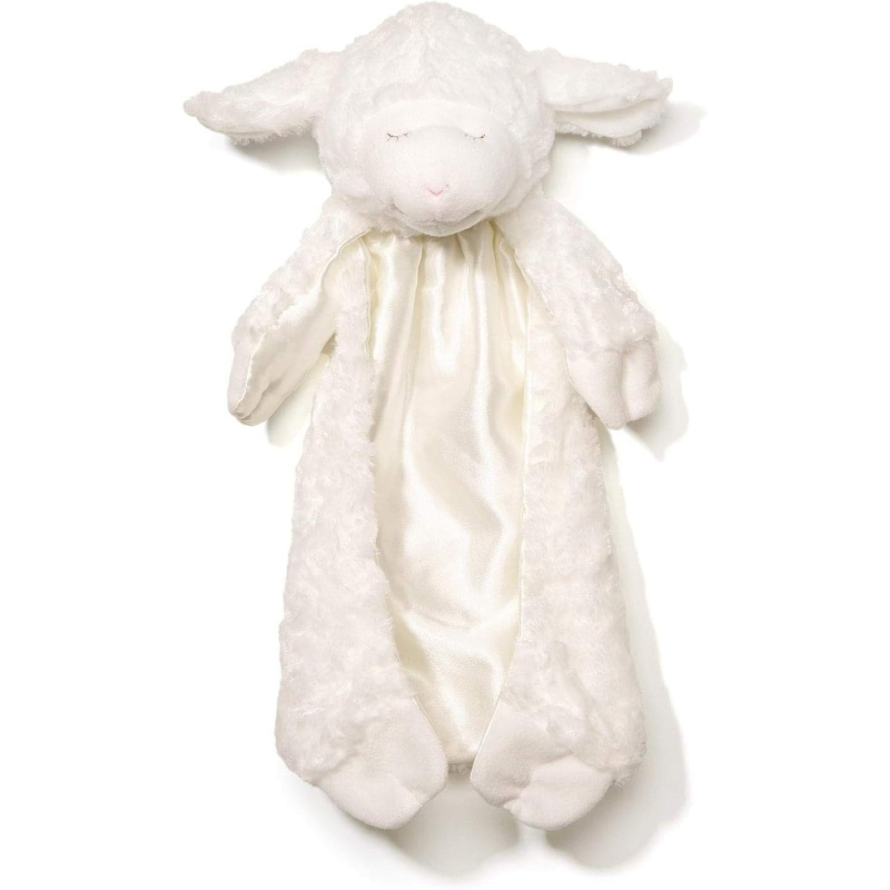 Gund Winky Lamb Huggybuddy Baby Knuffeldoekje – 38 cm