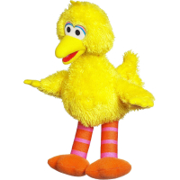 Sesame Street – Peluche Big Bird 37 cm – jouet doux – licence officielle