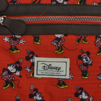 Classic Minnie Handy handbag with detachable shoulder strap red colour