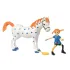 Pippi Langkous – Accessoireset figuren Pippi en het paard Witje
