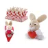 Trudi Sweet Collection konijntje met hart 12 cm