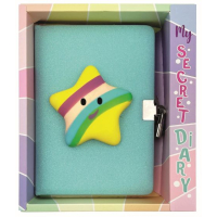 Dagboek met slot en squichy detail