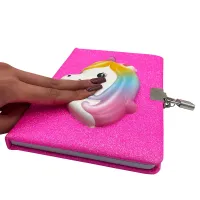 Dagboek met slot en squichy detail