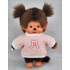 Sekiguchi Monchhichi Fille avec pull rose 20 cm