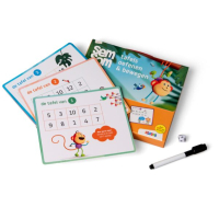 Semsom Tafels oefenen en bewegen spel in koffertje Zwijsen 7-10 jaar