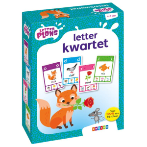 Letterplons Letterkwartet Zwijsen 4-8 jaar