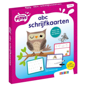 Letterplons abc Schrijfkaarten Zwijsen 4-8 jaar