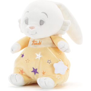 Trudi Baby Star superzachte knuffel Konijn geel 20 cm