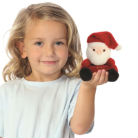 Palm Pals plush Santa kerstman 13 cm