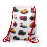 Fiat 500 canvas trekkoord rugtas