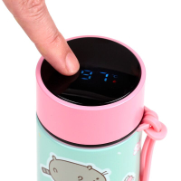 Pusheen de Kat Sweets Thermosfles 450ml met Thermometer!