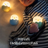 USB Baby Egg Night Light – Set of 3 – Dimmable – 5 cm – Colour Changing – Rechargeable – Silicone
