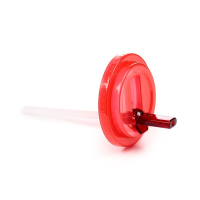 Amore hearts dubbelwandige drinkbeker met rietje