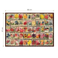 D-Toys Vintage collection Puzzle 1000 stukjes Bloemen