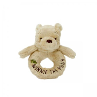 Pluche ringrammelaar Winnie de Poeh Hundred Acre Wood Klassieke Collectie