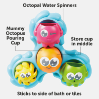 Tomy Toomies Spin & Splash Octopals Badspeelgoed