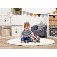 Elmer knuffel Patchwork olifant 17 cm