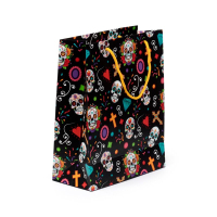 large Día de los Muertos gift bag