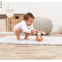 Livret Devine combien je t'aime Baby peluche Petit Lièvre Brun 20 cm