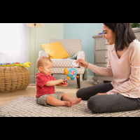 Tomy Lamaze Clip & Go Elephant activity toy