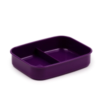 Moomin Paarse Clip Bento Box Lunchtrommel met bestek