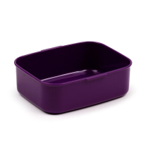 Moomin Paarse Clip Bento Box Lunchtrommel met bestek