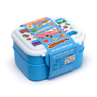 Volkswagen VW T1 Retro Clip Bento Box met bestek