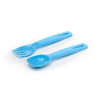 Volkswagen VW T1 Retro Clip Bento Box met bestek