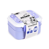 Moomin Lilac Clip Bento Box Lunchtrommel met bestek