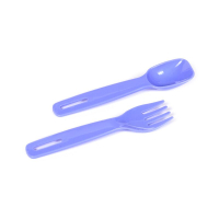 Moomin Lilac Clip Bento Box Lunchtrommel met bestek