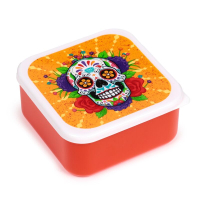 Set van 3 Lunch Boxen – Dia de los Muertos