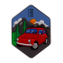 aimant Fiat 500 Dolomites