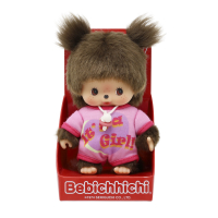 Monchhichi Bebichhichi Meisje romper It's a Girl 16 cm 