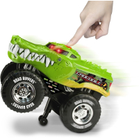Nikko Road Rippers – Wheelie Monsters Crocodile Truck (25 cm) – Gemotoriseerde Monstertruck met Licht &amp; Geluid
