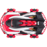 Nikko Nano Omni X – Galactic Red (20 cm) – Drift RC Auto met Dual Motor & 4-Wheel Drive