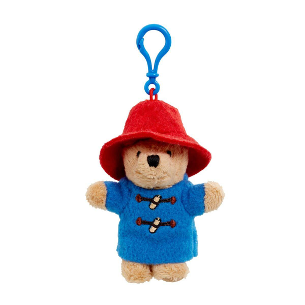 Klassieke beer Paddington knuffel sleutelhanger 9,5 cm