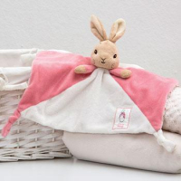 Peter Rabbit Comfort Blanket blue - pink