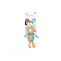 Peter Rabbit Jiggle Toy plush with ring