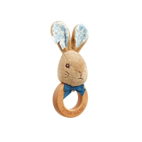 Peter Rabbit Signature Friends wooden ring rattle