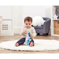 Pierre Lapin Doudou d'éveil avec anneau de dentition