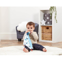 Pierre Lapin Doudou d'éveil avec anneau de dentition