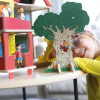 Pippi Longstocking Playhouse Villa Villekulla wooden dollhouse