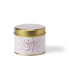 Lily Flame Powder Puff luxury candle in Tin