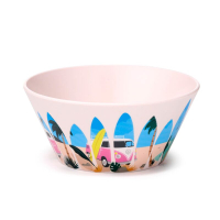 Volkswagen VW T1 “Waves” set van 4 duurzame kommen (600 ml)