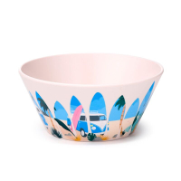 Volkswagen VW T1 “Waves” set van 4 duurzame kommen (600 ml)