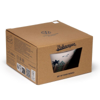 Volkswagen VW T1 “Explore” set van 4 duurzame kommen (600 ml)